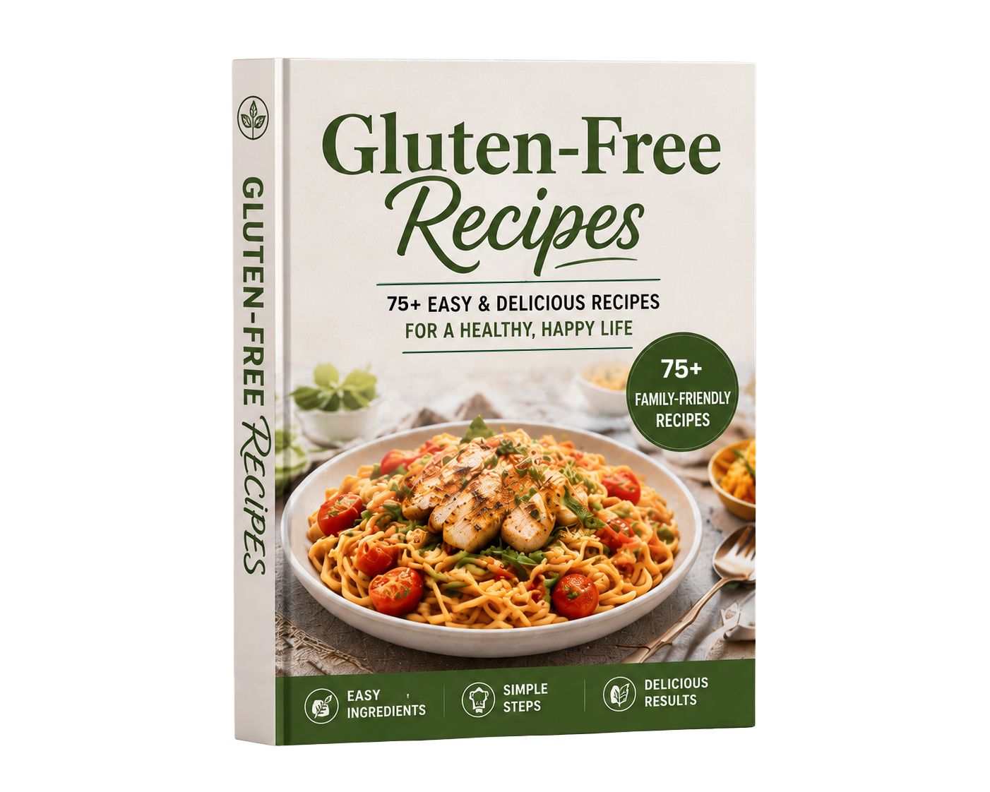 Gluten-Free Recipes Cookbook Cover